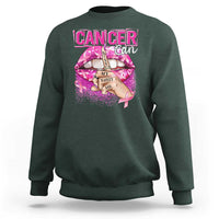 Breast Cancer Sweatshirt Cancer Can Kiss My Sweet Ass - Wonder Print Shop