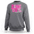 Breast Cancer Sweatshirt Pink Out Go Fight Win American Football - Wonder Print Shop