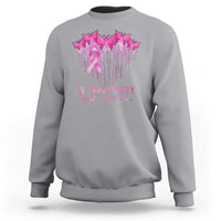 Breast Cancer Sweatshirt In This Family Nobody Fights Alone - Wonder Print Shop