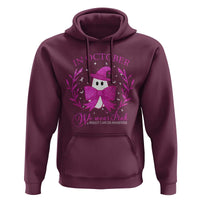 Breast Cancer Halloween Hoodie In October We Wear Pink Cute Pink Ghost - Wonder Print Shop