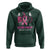 Pink Breast Cancer Halloween Hoodie Boo Scare Away Pink Ribbon Witch - Wonder Print Shop
