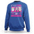 Breast Cancer Halloween Sweatshirt In October We Wear Pink Horror Character - Wonder Print Shop