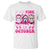 Breast Cancer Halloween T Shirt In October We Wear Pink Horror Character - Wonder Print Shop