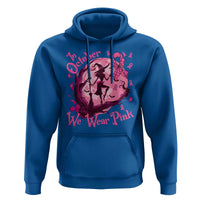 Breast Cancer Halloween Hoodie In October We Wear Pink Witch - Wonder Print Shop