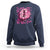 Breast Cancer Halloween Sweatshirt In October We Wear Pink Witch - Wonder Print Shop