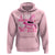 Breast Cancer Halloween Hoodie Cancer Picked The Wrong Witch - Wonder Print Shop
