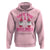 Breast Cancer Halloween Hoodie Save The Boo Bees - Wonder Print Shop