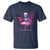 Pink Breast Cancer T Shirt Cute Ballerina Skeleton Ribbon Buterfly - Wonder Print Shop