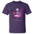 Pink Breast Cancer T Shirt Cute Ballerina Skeleton Ribbon Buterfly - Wonder Print Shop