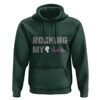 Breast Cancer Chemotherapy Hoodie Rocking My Baldie Slay Bald Lady