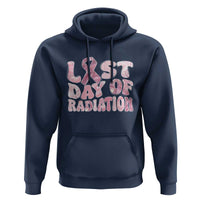 Pink Breast Cancer Chemotherapy Hoodie Last Day Of Radiation Pink Ribbon - Wonder Print Shop