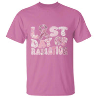 Pink Breast Cancer Chemotherapy T Shirt Last Day Of Radiation Pink Ribbon - Wonder Print Shop