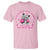 Breast Cancer Childless Cat Lady T Shirt In October We Wear Pink - Wonder Print Shop