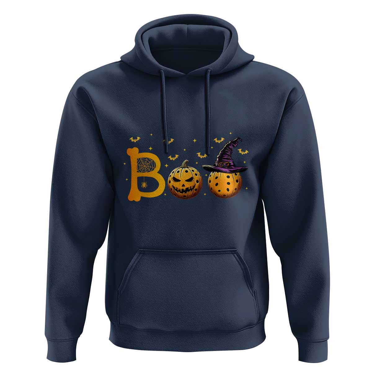 Halloween Pickleball Hoodie Boo Pickle Ball Witch Pumpkin