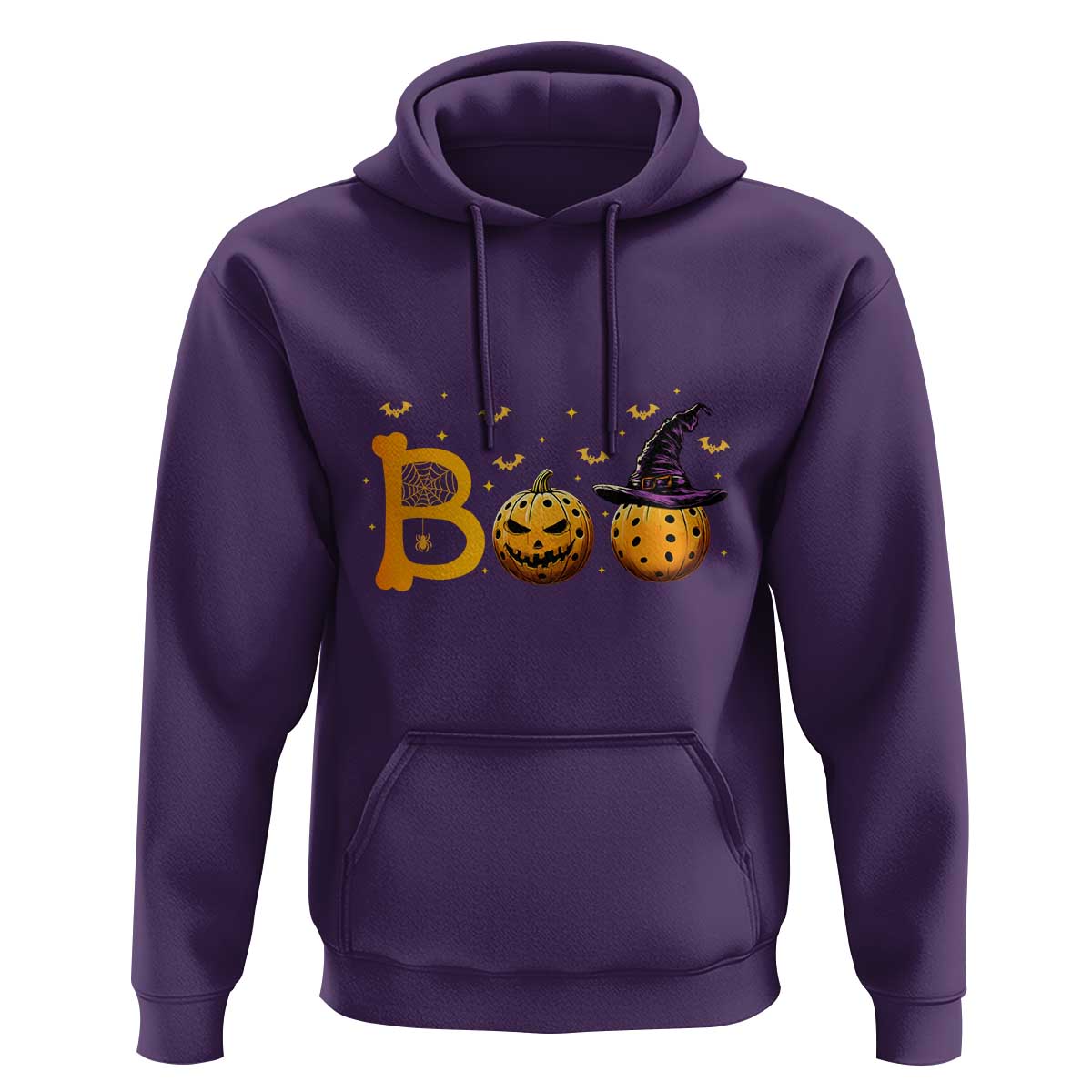 Halloween Pickleball Hoodie Boo Pickle Ball Witch Pumpkin