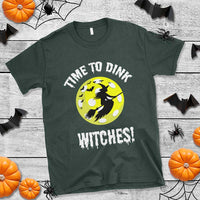 Halloween Pickleball T Shirt Time To Dink Witches - Wonder Print Shop