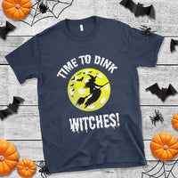 Halloween Pickleball T Shirt Time To Dink Witches - Wonder Print Shop