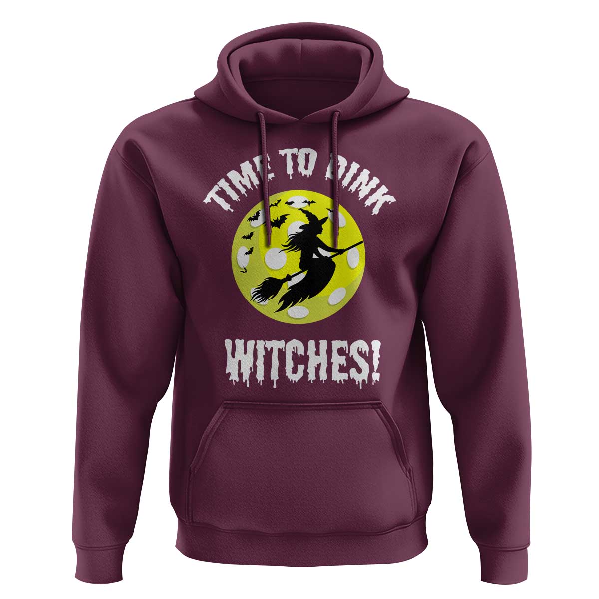 Halloween Pickleball Hoodie Time To Dink Witches