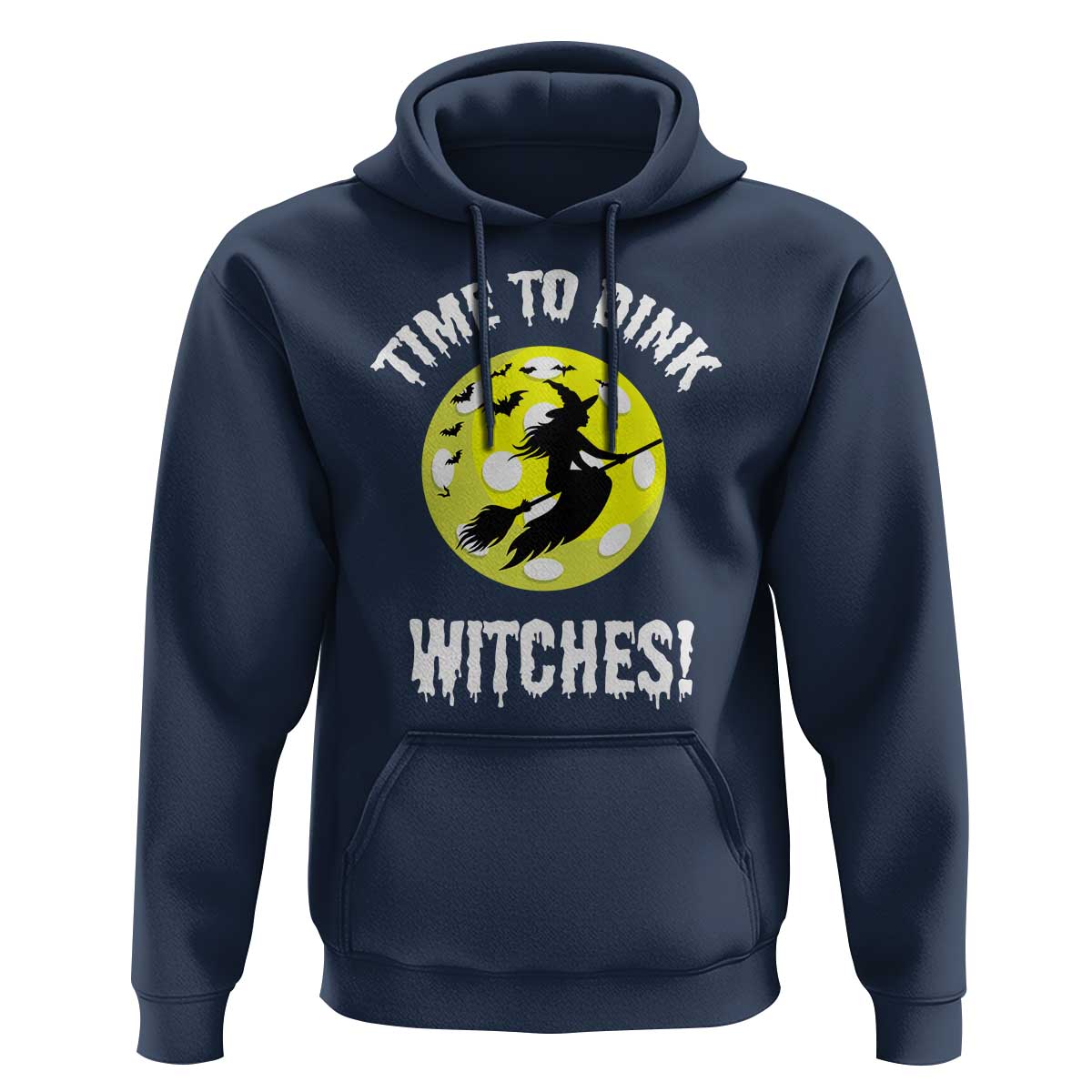 Halloween Pickleball Hoodie Time To Dink Witches