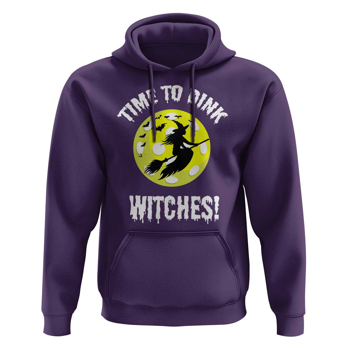 Halloween Pickleball Hoodie Time To Dink Witches