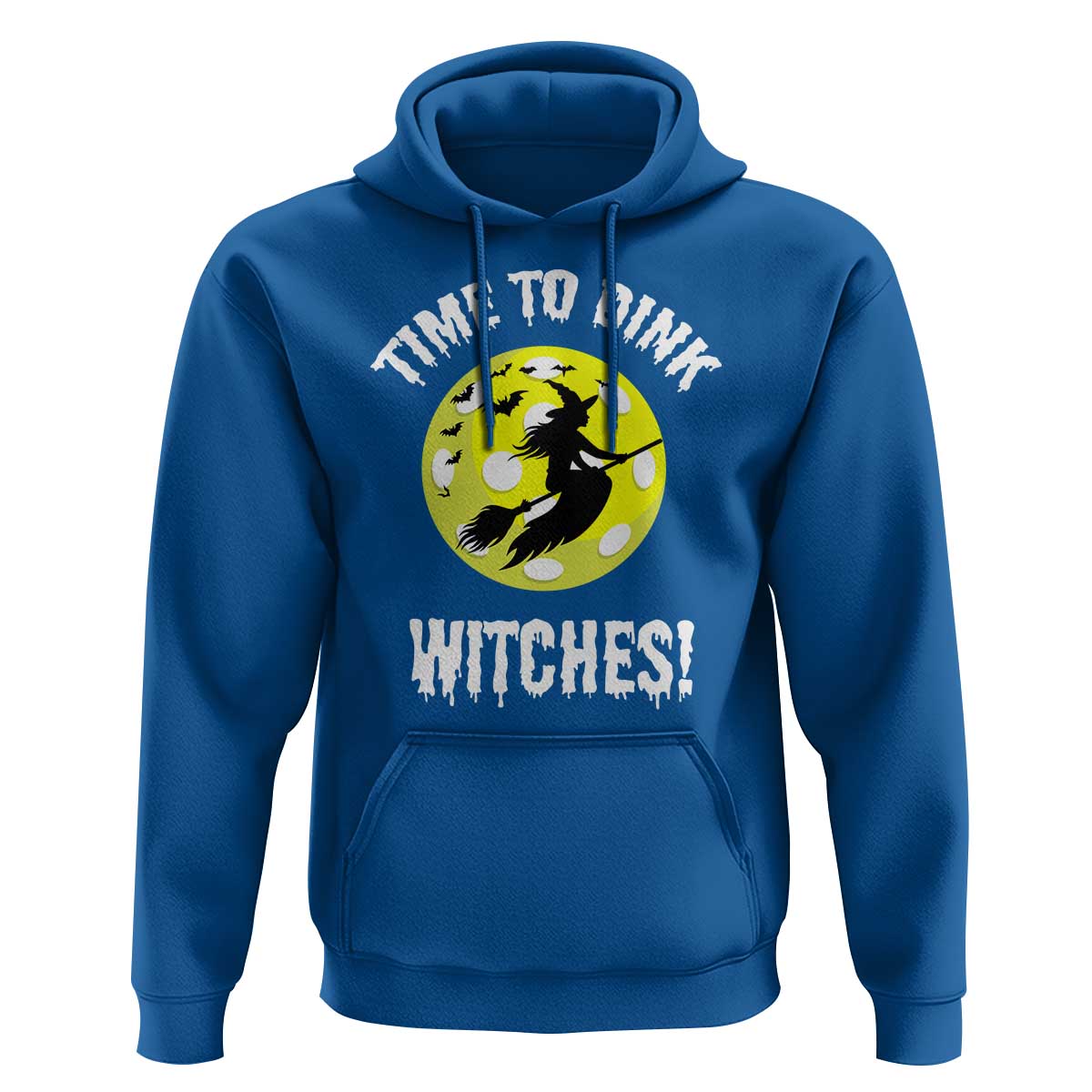 Halloween Pickleball Hoodie Time To Dink Witches
