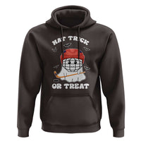 Halloween Hockey Hoodie Hat Trick Or Treat Ghost Player