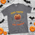 Halloween Hockey T Shirt Hat Trick Or Treat Pumpkin Player - Wonder Print Shop