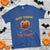 Halloween Hockey T Shirt Hat Trick Or Treat Pumpkin Player - Wonder Print Shop
