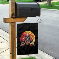 Halloween Football Garden Flag Spooky Skeleton Player - Wonder Print Shop