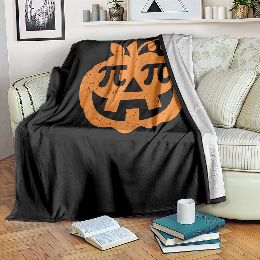 Halloween Math Teacher Pi Pumpkin Throw Blanket - Wonder Print Shop