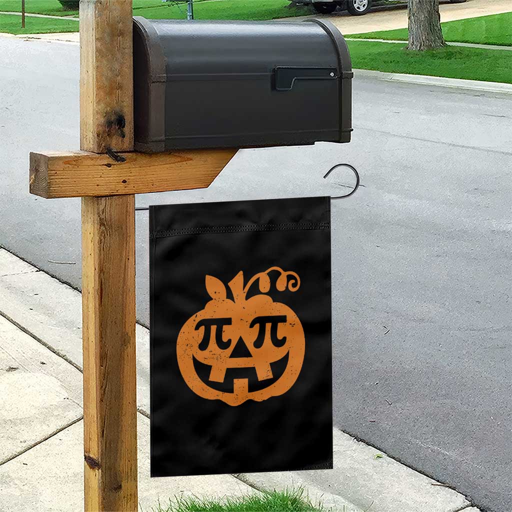 Halloween Math Teacher Pi Pumpkin Garden Flag - Wonder Print Shop