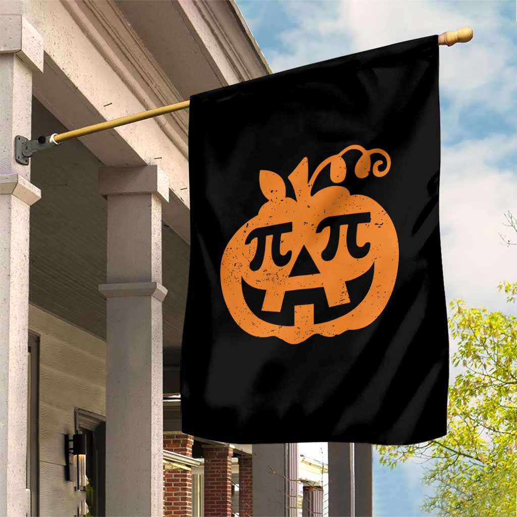 Halloween Math Teacher Pi Pumpkin Garden Flag - Wonder Print Shop