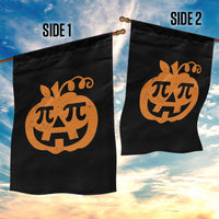 Halloween Math Teacher Pi Pumpkin Garden Flag - Wonder Print Shop