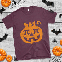 Halloween Math Teacher Pi Pumpkin T Shirt - Wonder Print Shop