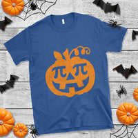 Halloween Math Teacher Pi Pumpkin T Shirt - Wonder Print Shop