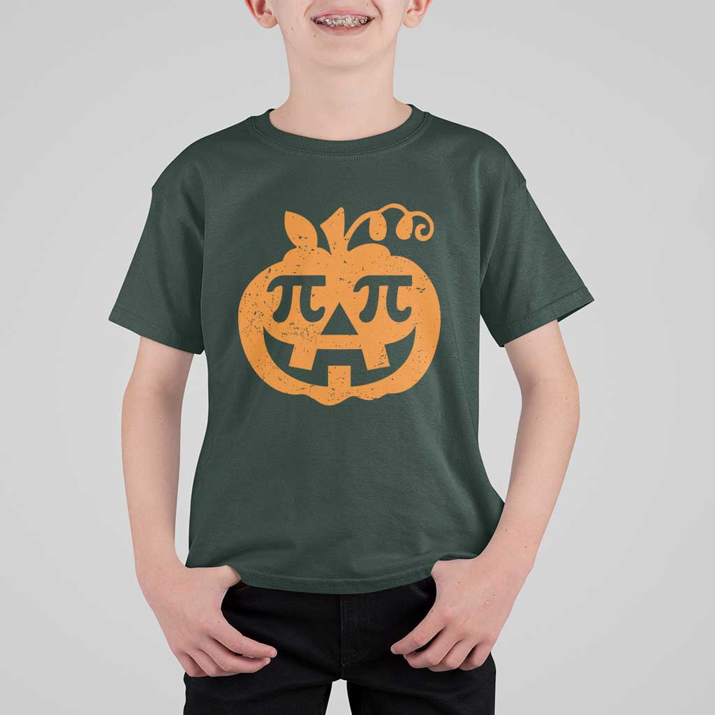 Halloween Math Teacher Pi Pumpkin T Shirt For Kid - Wonder Print Shop