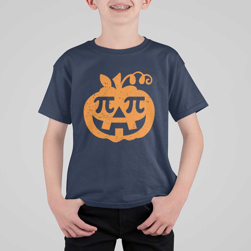 Halloween Math Teacher Pi Pumpkin T Shirt For Kid - Wonder Print Shop