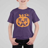 Halloween Math Teacher Pi Pumpkin T Shirt For Kid - Wonder Print Shop