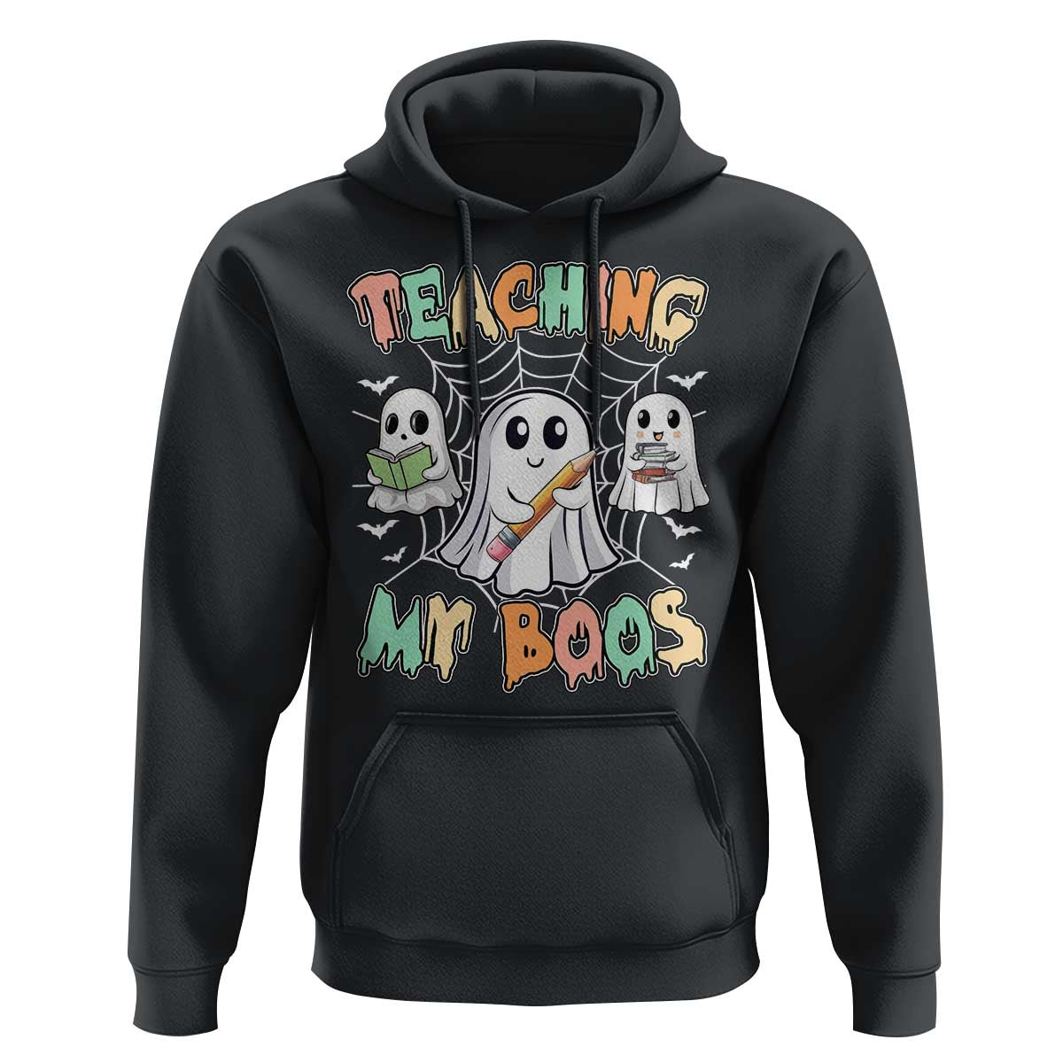 Teacher Halloween Hoodie Teaching My Boos Cute Ghost