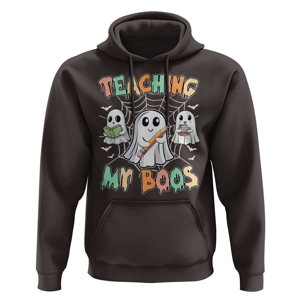 Teacher Halloween Hoodie Teaching My Boos Cute Ghost