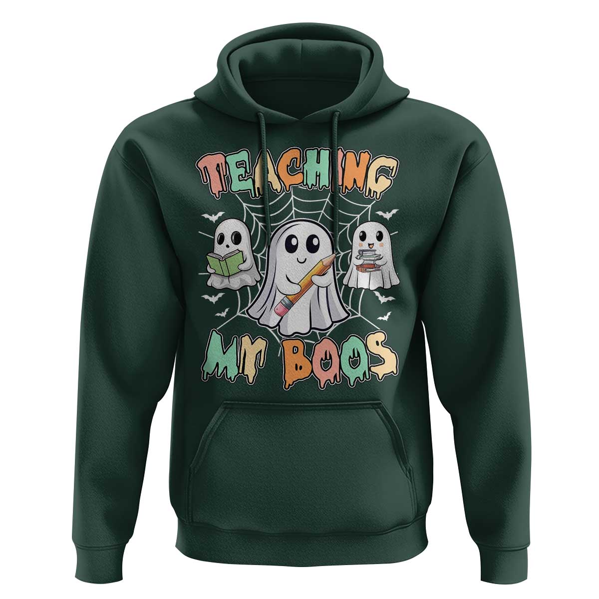 Teacher Halloween Hoodie Teaching My Boos Cute Ghost