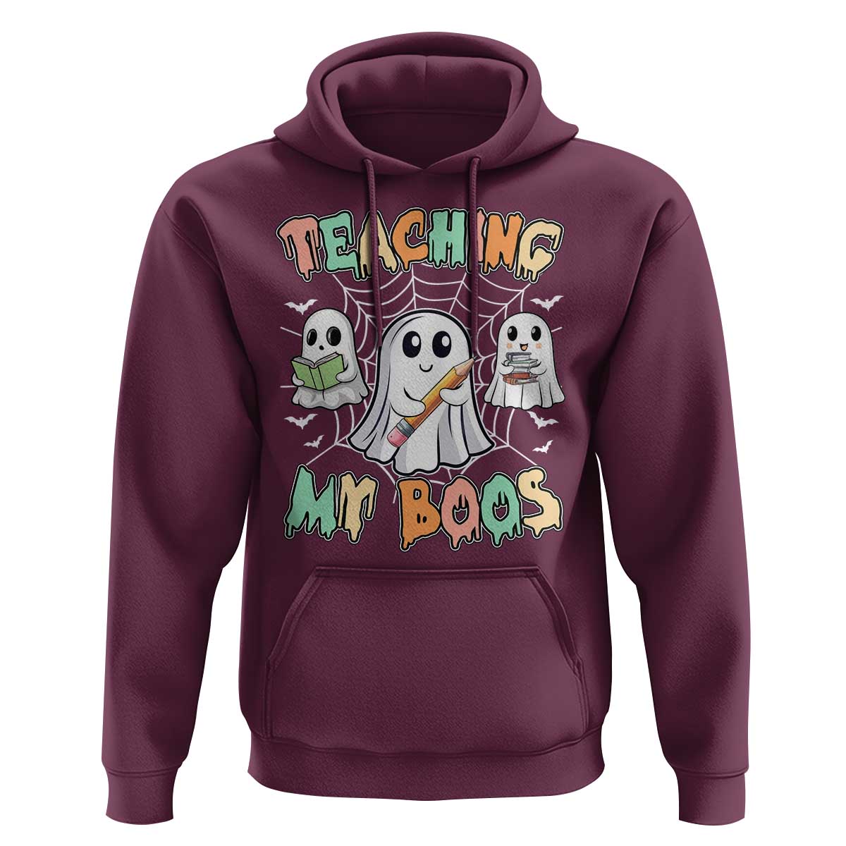 Teacher Halloween Hoodie Teaching My Boos Cute Ghost