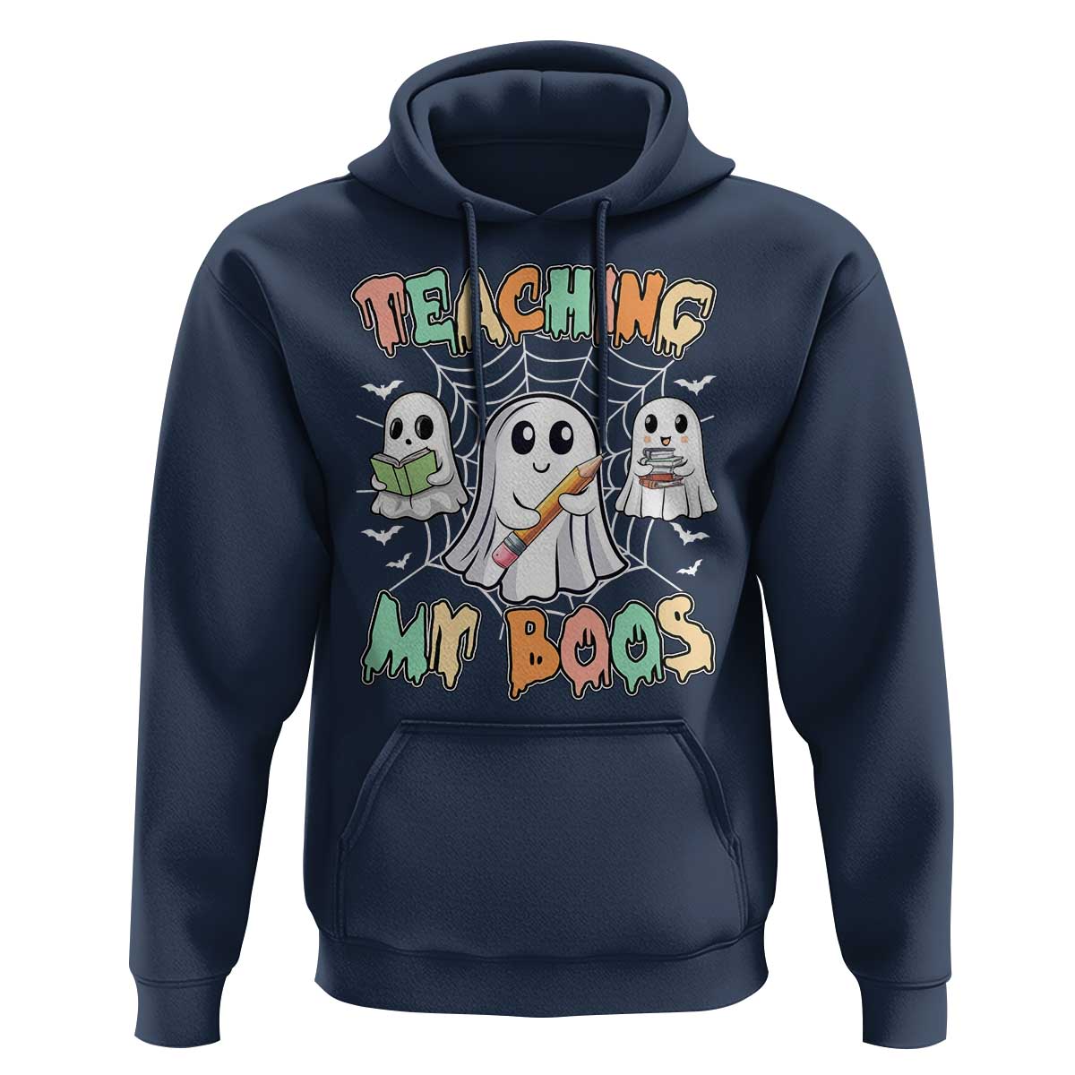 Teacher Halloween Hoodie Teaching My Boos Cute Ghost