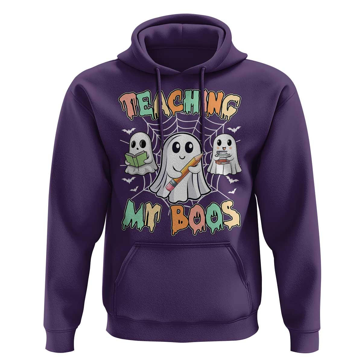 Teacher Halloween Hoodie Teaching My Boos Cute Ghost