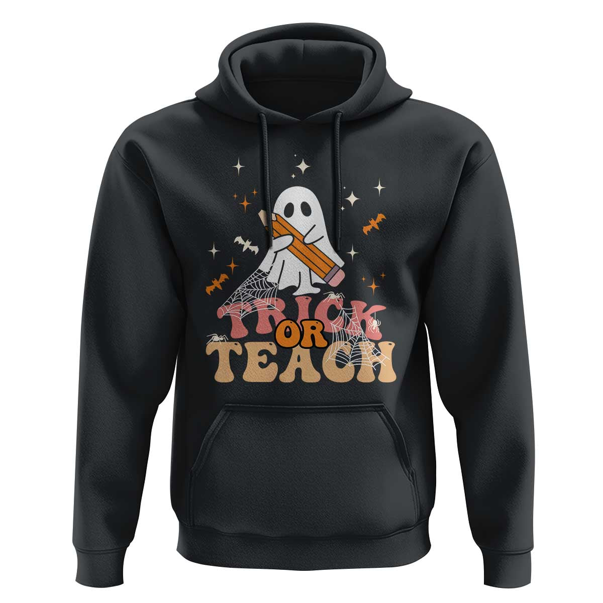 Teacher Halloween Hoodie Trick Or Teach Ghost