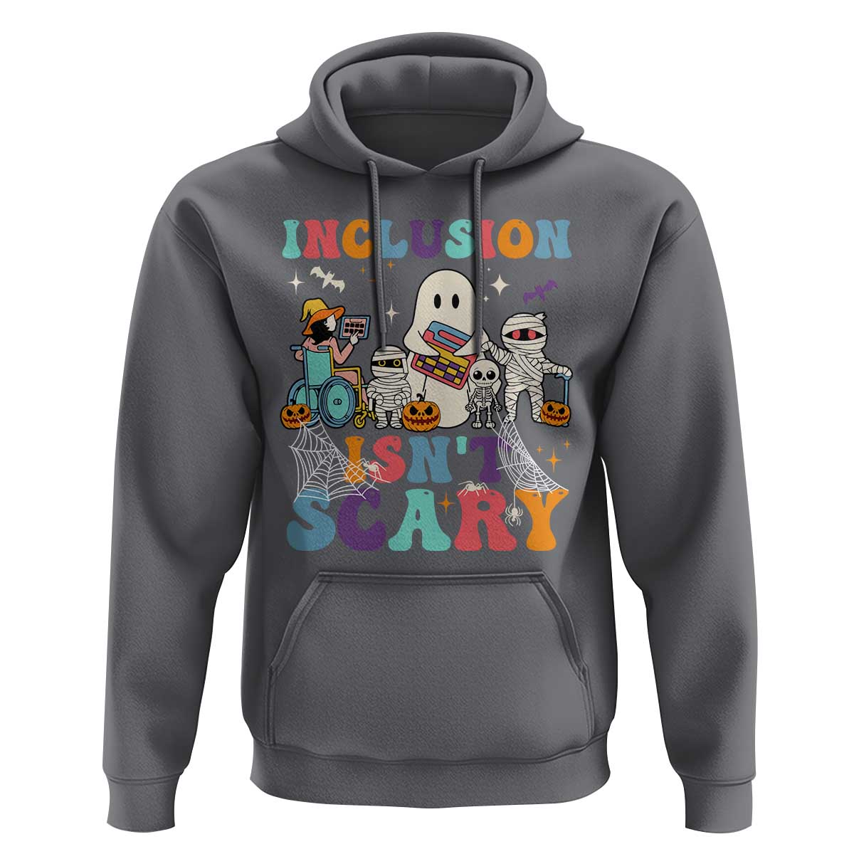 Special Teacher Halloween Hoodie Inclusion Isn't Scary