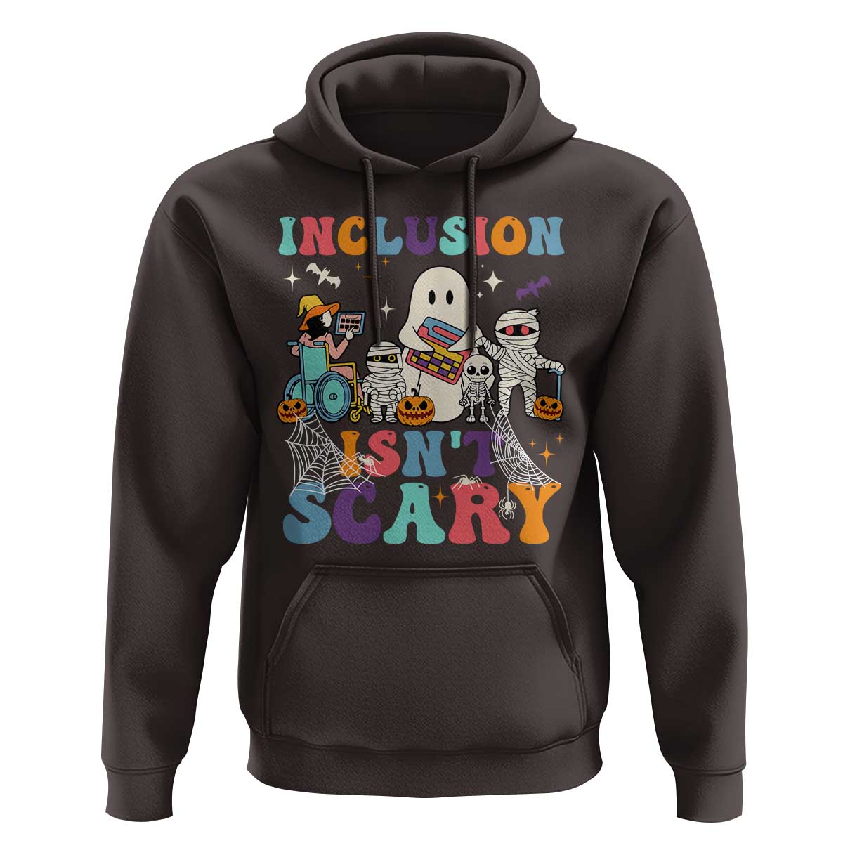 Special Teacher Halloween Hoodie Inclusion Isn't Scary
