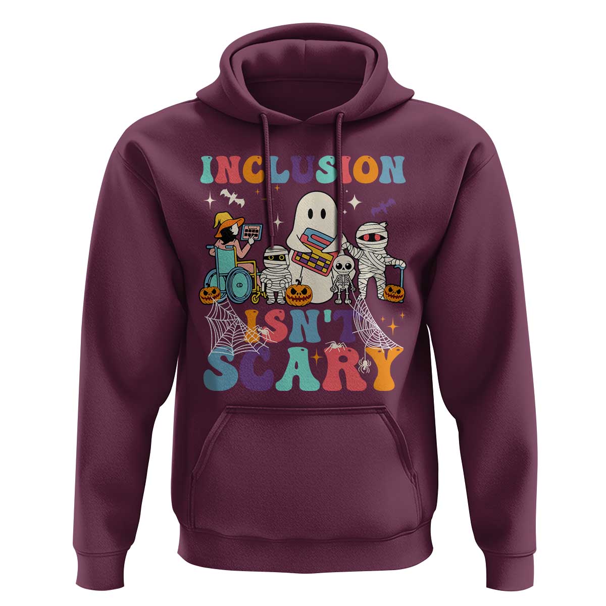Special Teacher Halloween Hoodie Inclusion Isn't Scary