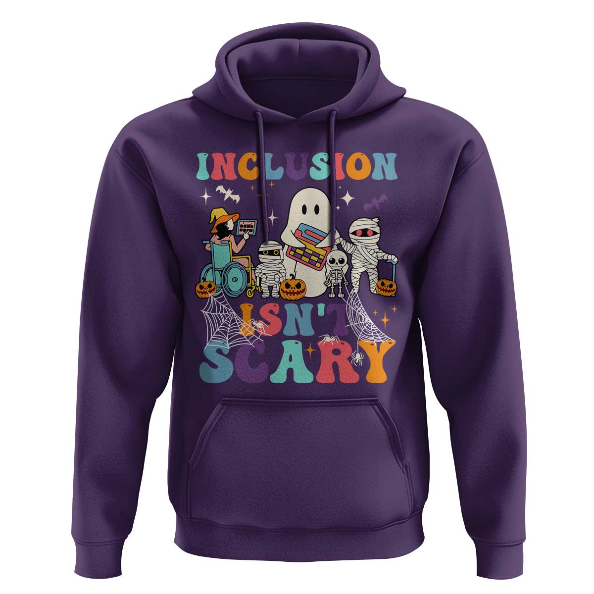 Special Teacher Halloween Hoodie Inclusion Isn't Scary