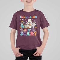 Special Teacher Halloween T Shirt For Kid Inclusion Isn't Scary - Wonder Print Shop